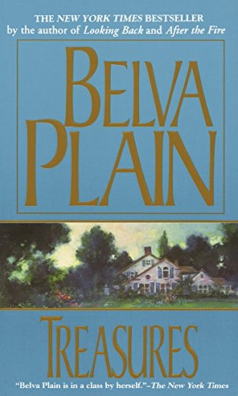 Book cover for "Treasures" by Belva Plain