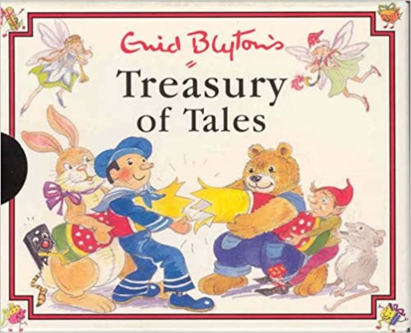 Book cover for "Treasury Of Tales" by Enid Blyton