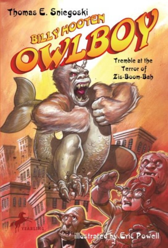 Book cover for "Tremble at the Terror of Zis-Boom-Bah" by Thomas E Sniegoski