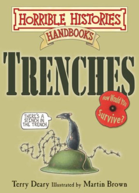 Book cover for "Trenches" by Terry Deary