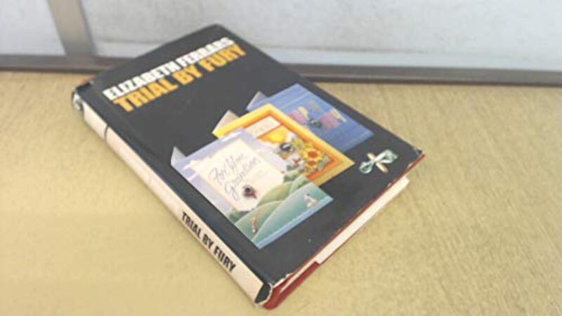 Book cover for "Trial By Fury" by Elizabeth EX Ferrars
