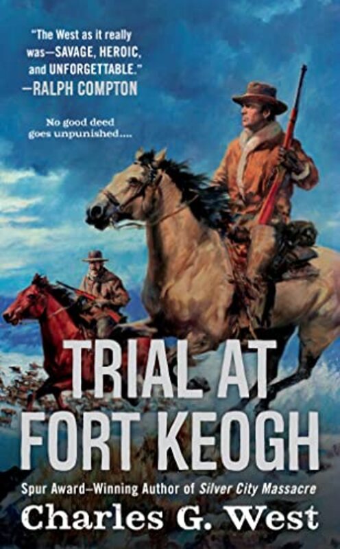 Book cover for "Trial at Fort Keogh" by Charles G West