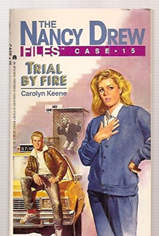 Book cover for "Trial by Fire" by Mildred A Wirt