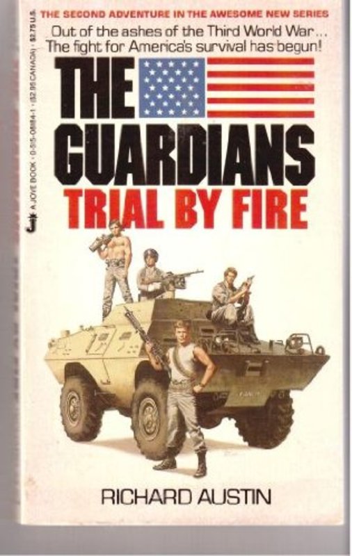 Book cover for "Trial by Fire" by Victor Milan