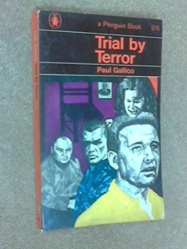 Book cover for "Trial by Terror" by Paul Gallico