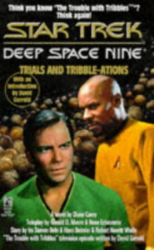 Book cover for "Trials and Tribble-ations" by Various