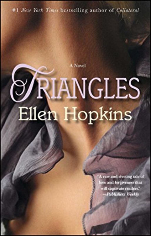 Book cover for "Triangles" by Ellen Hopkins