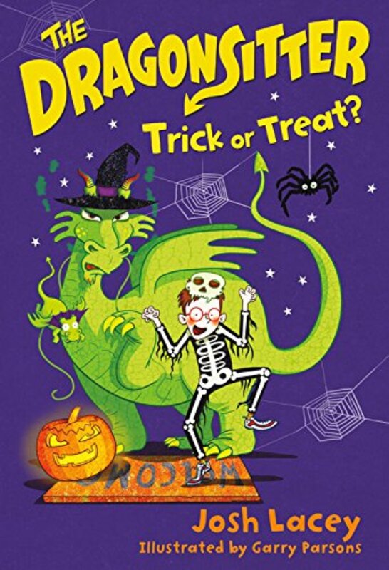 Book cover for "Trick or Treat?" by Josh Lacey