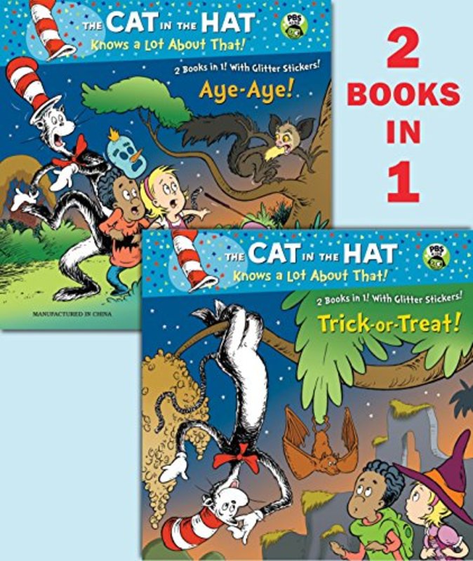 Book cover for "Trick-Or-Treat!/Aye-Aye!" by Tish Rabe