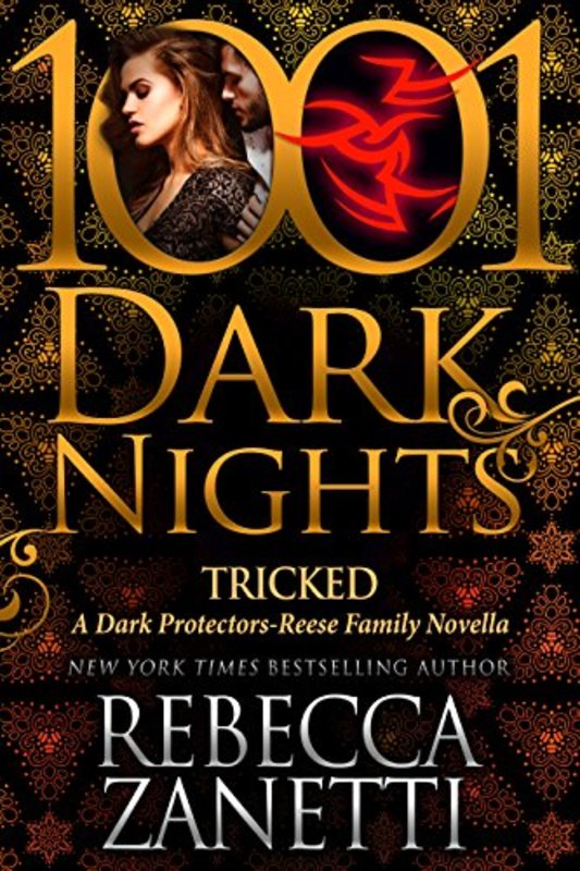Book cover for "Tricked" by Rebecca Zanetti