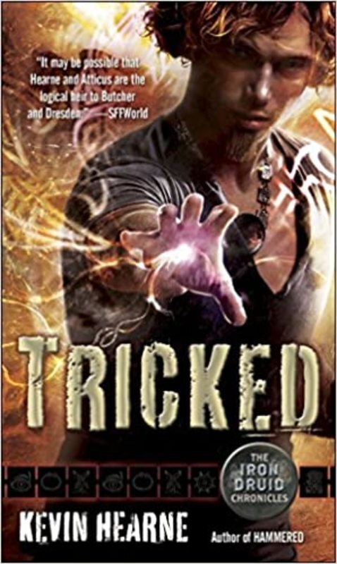 Book cover for "Tricked" by Kevin Hearne
