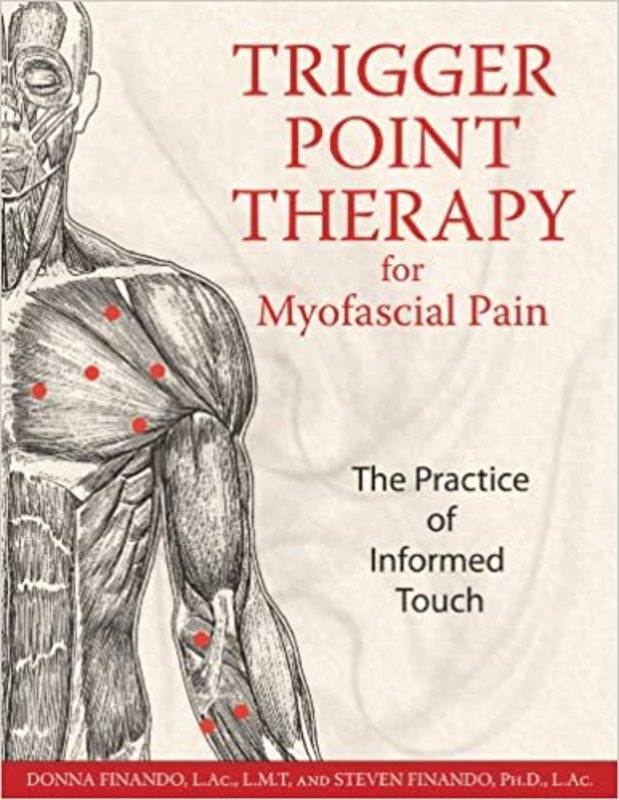 Book cover for "Trigger Point Therapy for Myofascial Pain" by Donna Finando