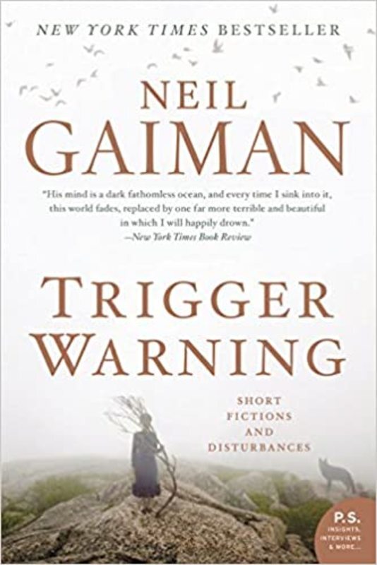 Book cover for "Trigger Warning"