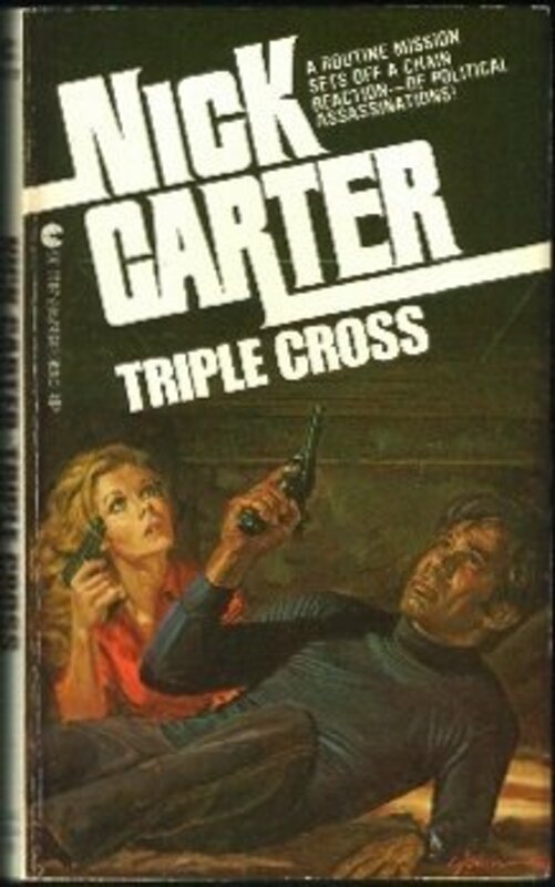 Book cover for "Triple Cross" by Nick Carter