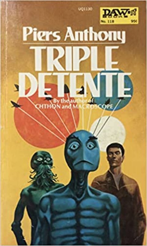Book cover for "Triple Detente" by Piers Anthony