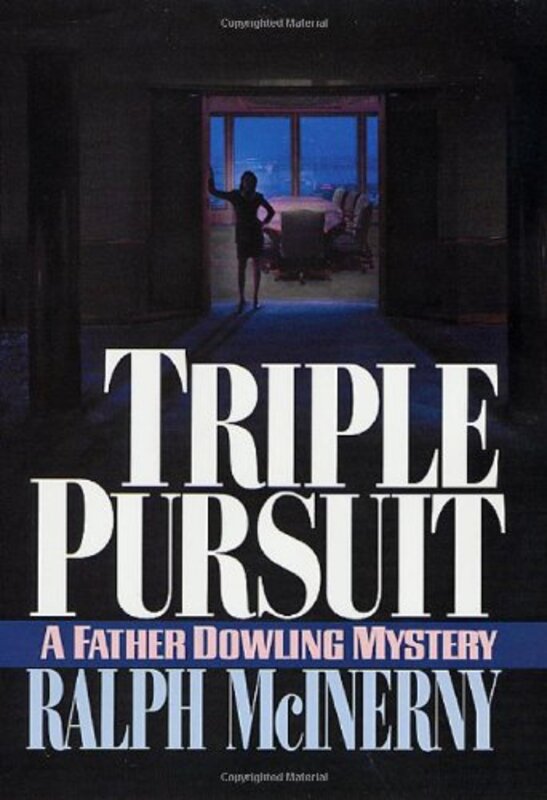 Book cover for "Triple Pursuit" by Ralph McInerny
