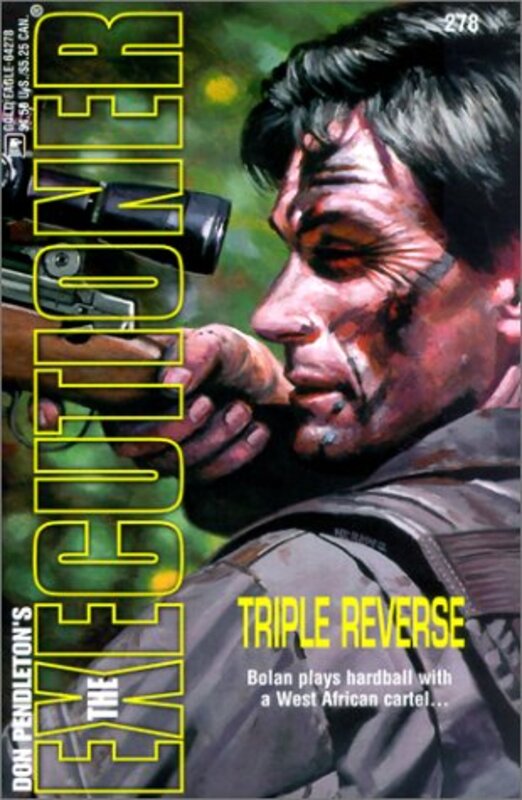 Book cover for "Triple Reverse" by Don Pendleton