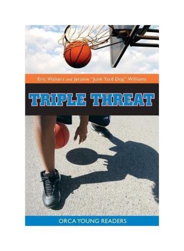 Book cover for "Triple Threat" by Eric Walters