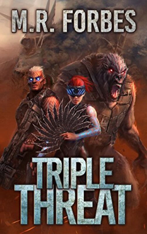 Book cover for "Triple Threat" by MR Forbes
