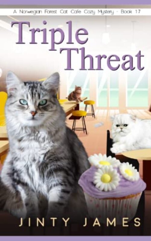 Book cover for "Triple Threat" by Jinty James
