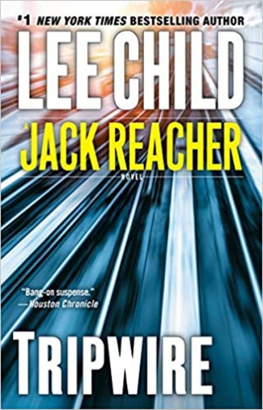 Book cover for "Tripwire" by Lee Child