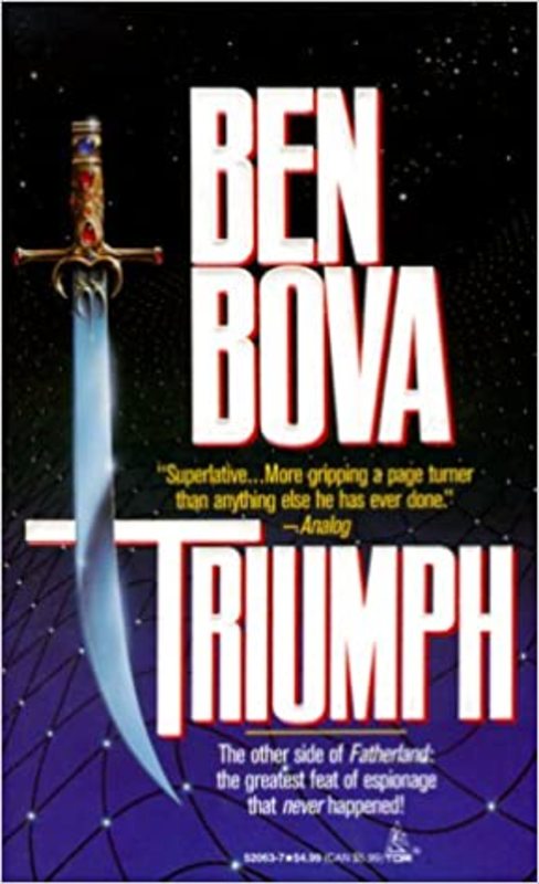 Book cover for "Triumph" by Ben Bova