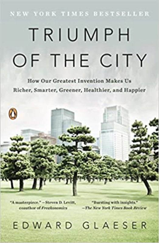 Book cover for "Triumph of the City" by Edward Glaeser