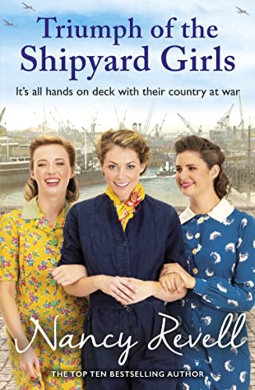 Book cover for "Triumph of the Shipyard Girls" by Nancy Revell