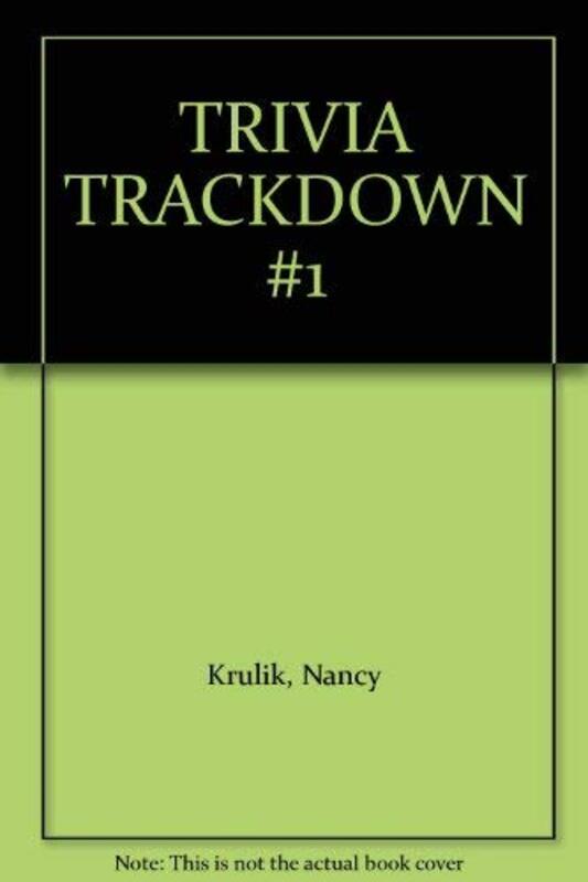 Book cover for "Trivia Trackdown Game Book" by Nancy Krulik