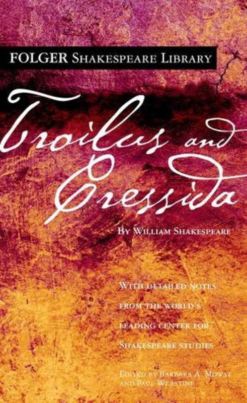 Book cover for "Troilus and Cressida" by William Shakespeare