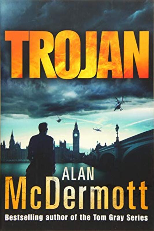 Book cover for "Trojan" by Alan McDermott