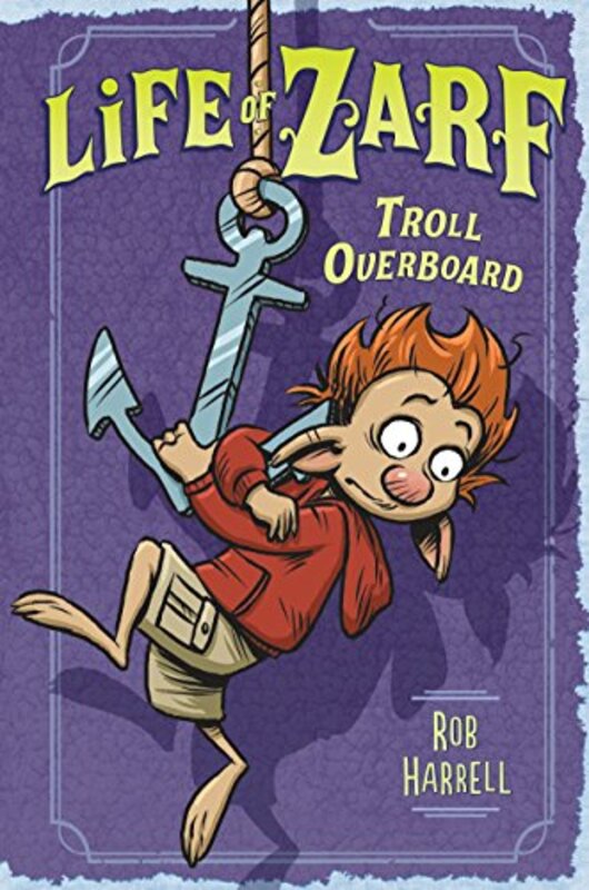 Book cover for "Troll Overboard" by Rob Harrell