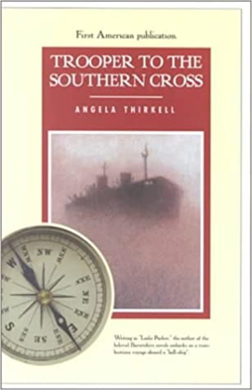 Book cover for "Trooper to the Southern Cross" by Angela Thirkell