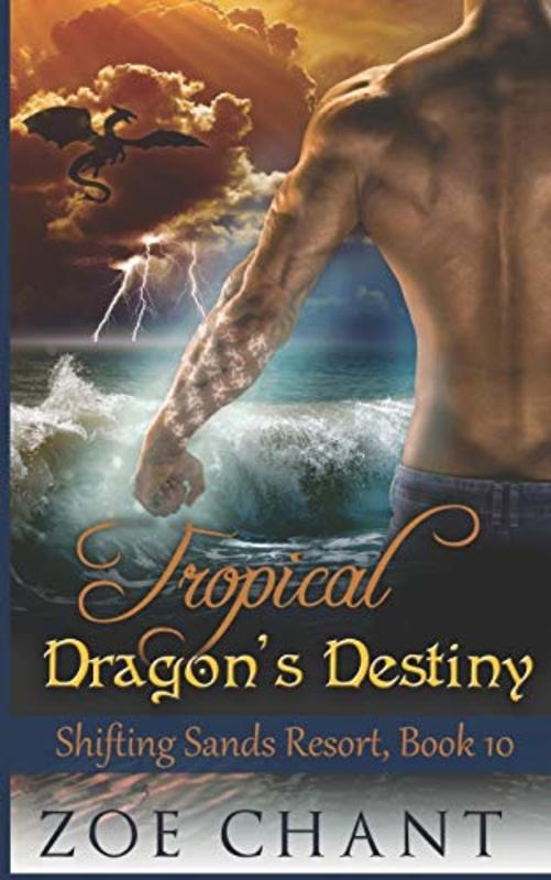 Book cover for "Tropical Dragon's Destiny" by Zoe Chant