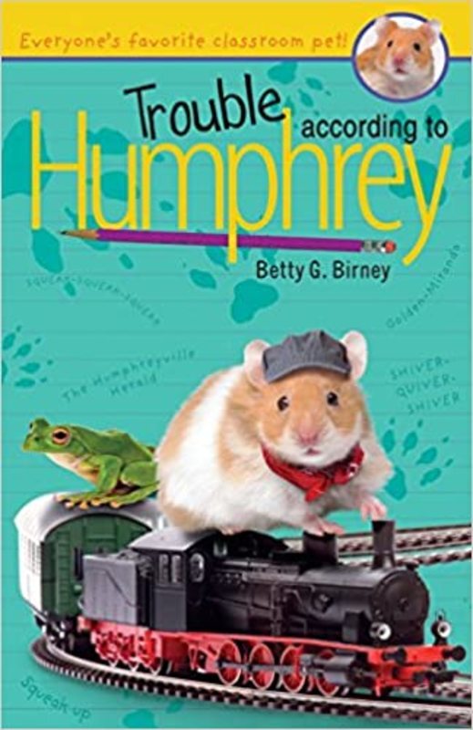 Book cover for "Trouble According to Humphrey" by Betty G. Birney