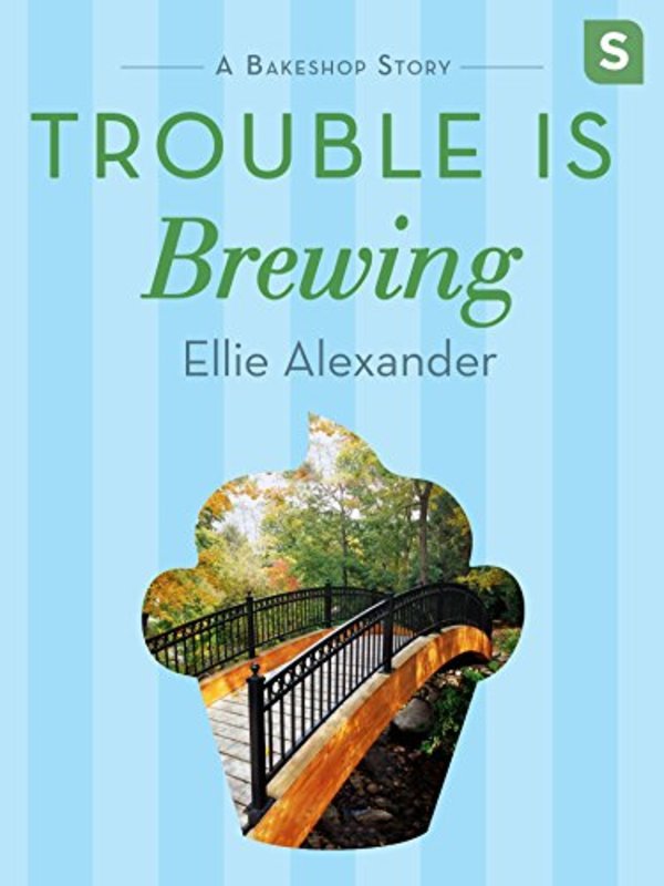 Book cover for "Trouble Is Brewing" by Kate Dyer Seeley