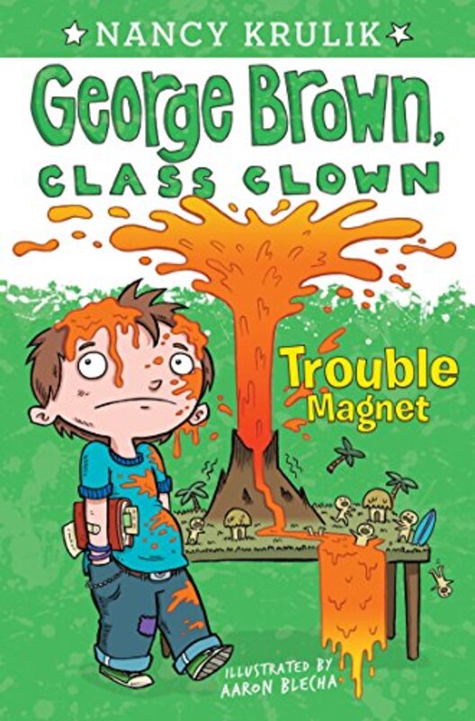 Book cover for "Trouble Magnet" by Nancy Krulik