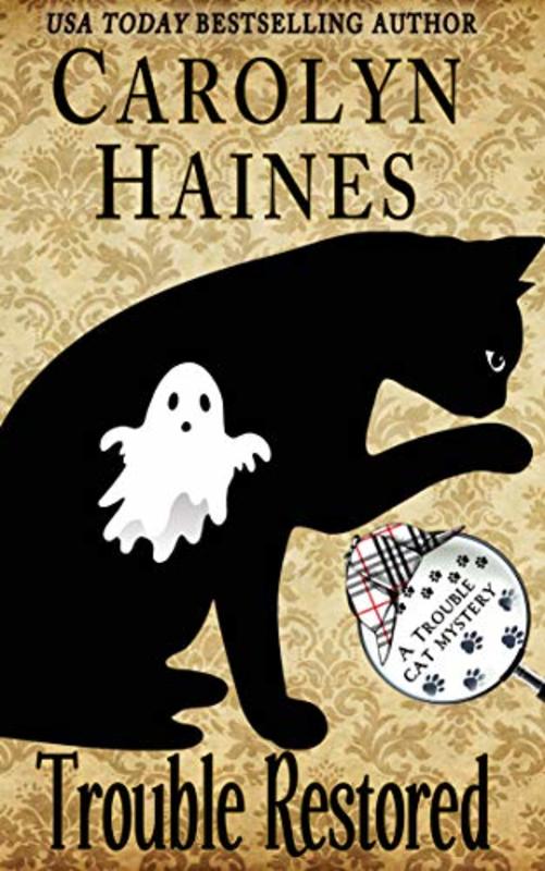 Book cover for "Trouble Restored" by Carolyn Haines