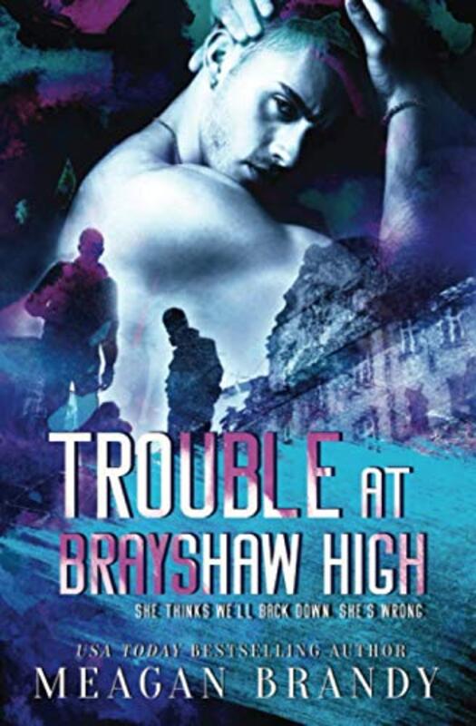Book cover for "Trouble at Brayshaw High" by Meagan Brandy