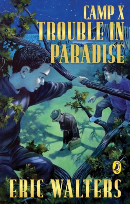 Book cover for "Trouble in Paradise" by Eric Walters