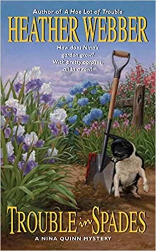 Book cover for "Trouble in Spades" by Heather Webber