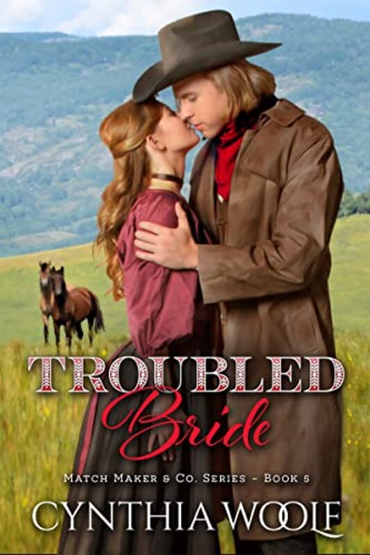 Book cover for "Troubled Bride" by Cynthia Woolf
