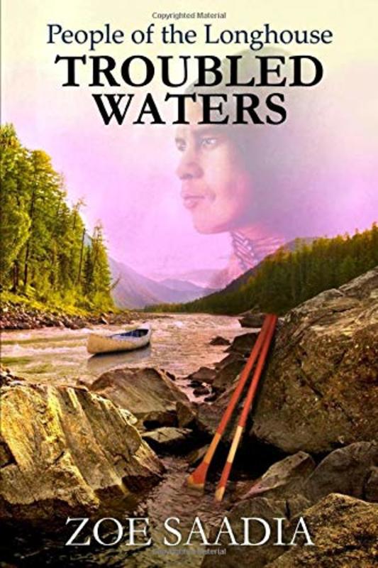 Book cover for "Troubled Waters" by Zoe Saadia