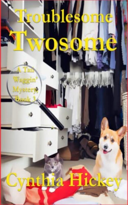 Book cover for "Troublesome Twosome" by Cynthia Hickey