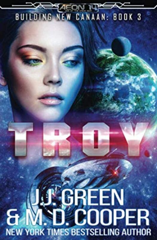 Book cover for "Troy" by MD Cooper