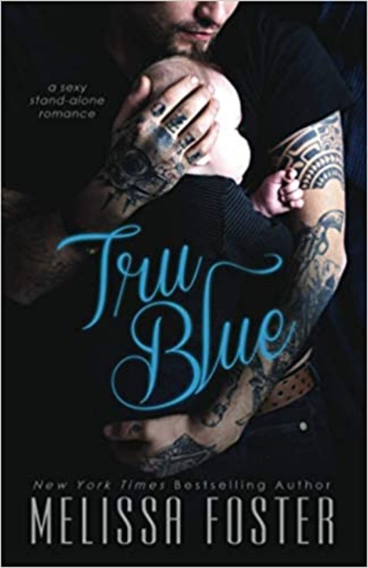 Book cover for "Tru Blue" by Melissa Foster