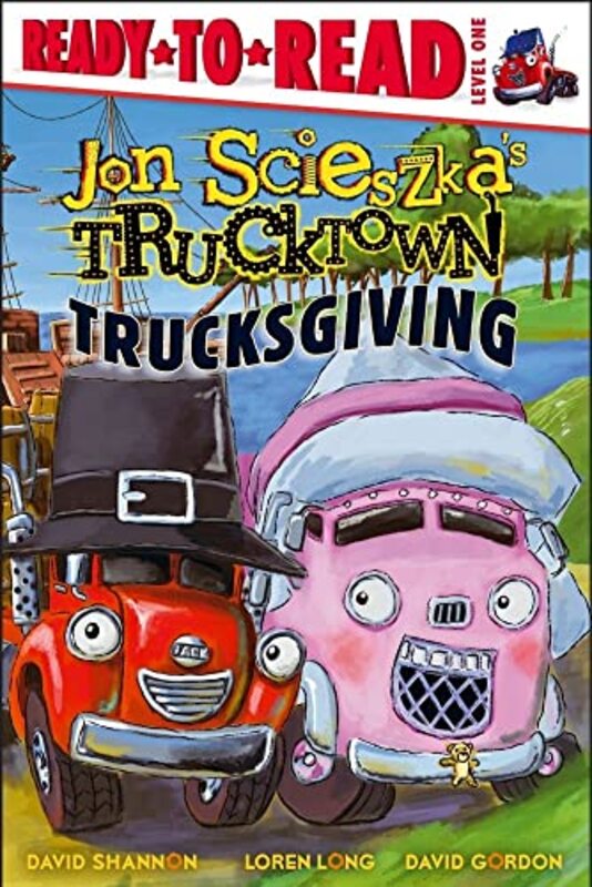 Book cover for "Trucksgiving" by Jon Scieszka