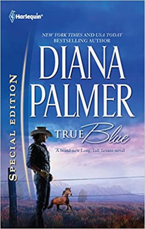Book cover for "True Blue" by Diana Palmer