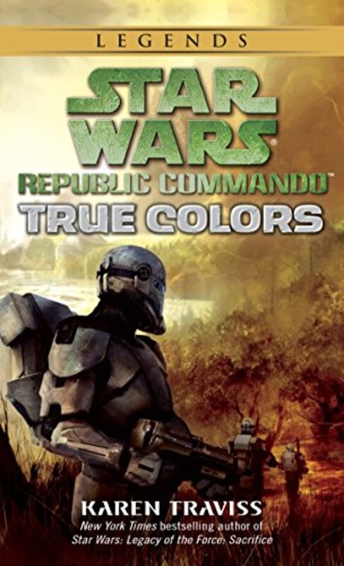 Book cover for "True Colors" by Karen Traviss