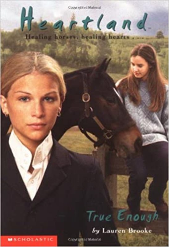Book cover for "True Enough" by Lauren Brooke